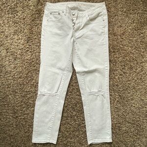 Women's White Jeans